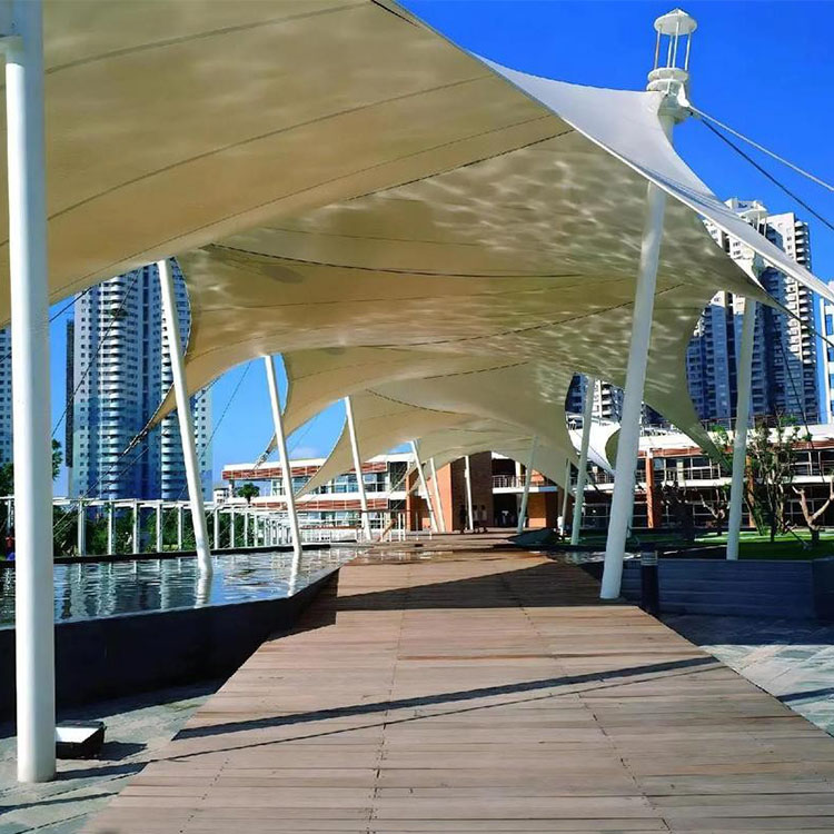 宁晋县膜结构景观棚