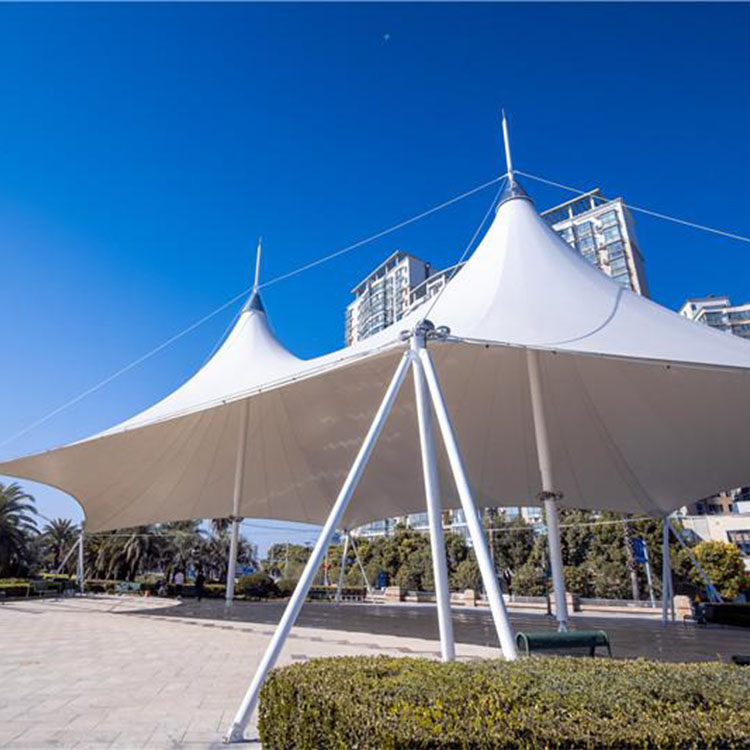 宁晋县膜结构景观棚