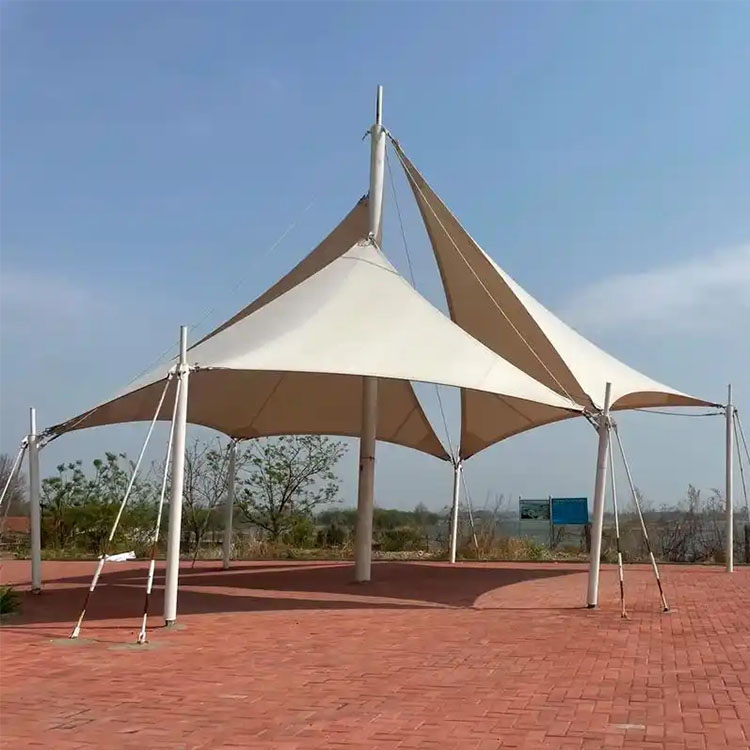 宁晋县膜结构景观棚