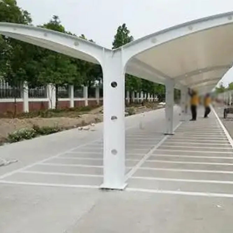 宁晋县膜结构电动车棚