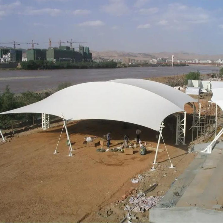 宁晋县膜结构汽车棚